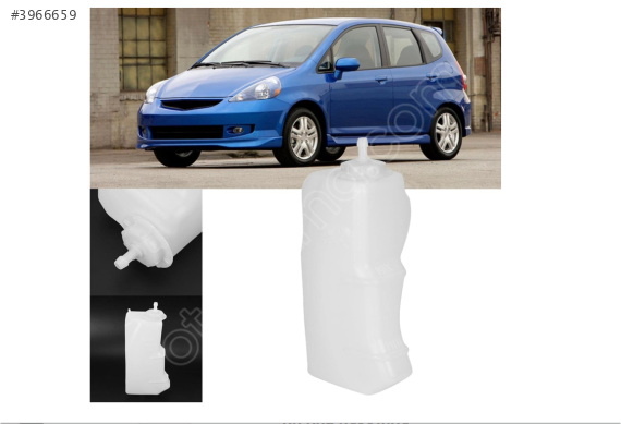 DEPO RADYATÖR YEDEK SU HONDA JAZZ 03-05 19101-PWA-J00