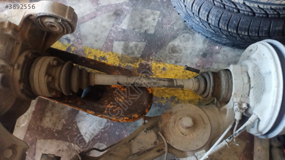 E36 sol arka aks
