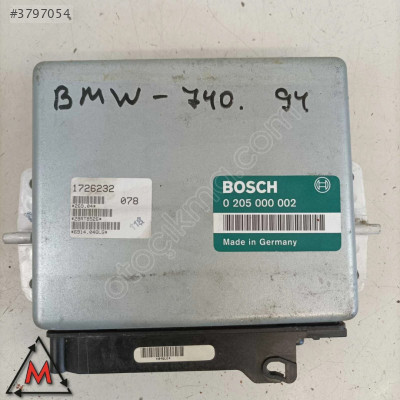 Bmw E32 730i 1994 Motor Beyni / 0205000002