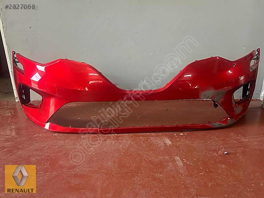 Renault Clio 5 Kırmızı Ön Tampon Çıkma Orjinal Parça