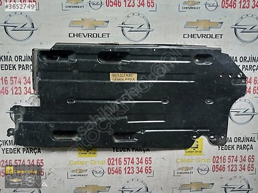 OPEL GRANDLAND ŞASE ALT MUHAFAZA OEM 9832617680 ÇIKMA SÖKME