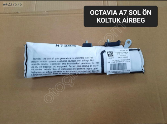 5E0880241 OCTAVİA A7 SOL ÖN KOLTUK AİRBEG