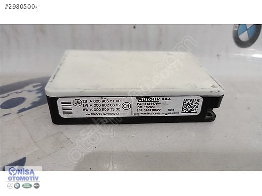 MERCEDES ML SERİSİ W166 KASA RADAR SENSÖRÜ ORJ ÇIKMA A0009053100