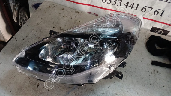 2009-2012 RENAULT CLİO SOL ÖN FAR İÇİ SİYAH -DS OTOMOTİV-