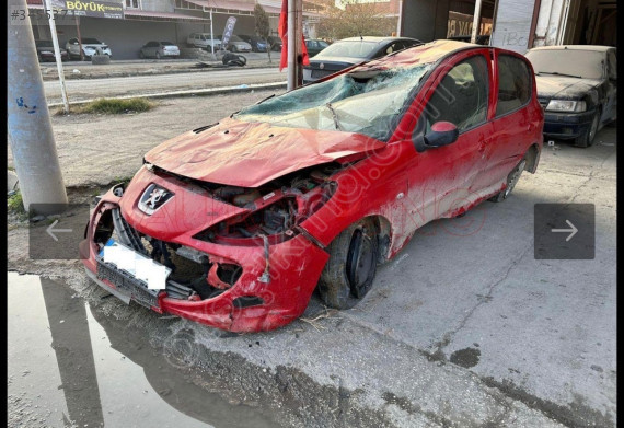 Peugeot 206 + sol ön çamurluk