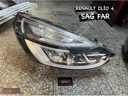 Orjinal Renault Clio 4 Sağ Led Far Eyupcan Oto'da Satışta
