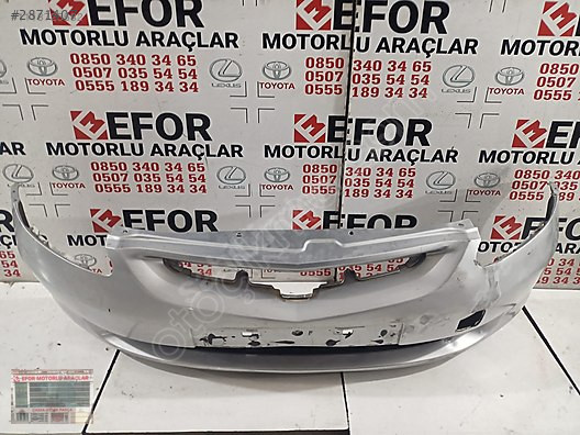 HONDA JAZZ ORJİNAL ÇIKMA ÖN TAMPON MODEL : 02-04