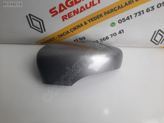 Clio 4 Captur Orijinal Çıkma Sol Ayna Kapağı Gri 963734621R