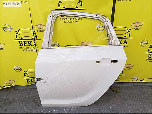 OPEL ASTRA J SOL ARKA KAPI ÇIKMA ORJİNAL YEDEK PARÇA