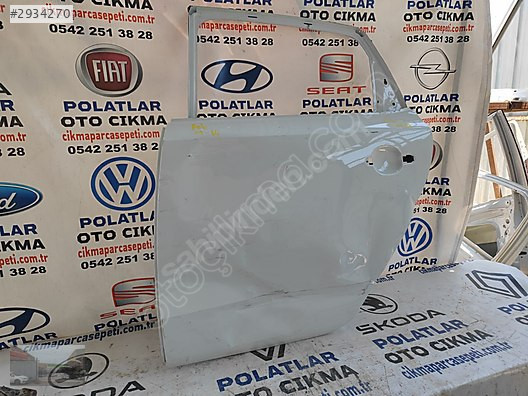 Volkswagen Polo Sol Arka kapı Orjinal 2009-2014 göçük hasarlı