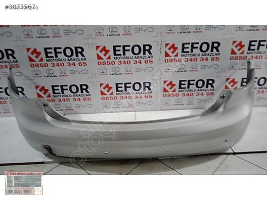 TOYOTA AVENSİS ARKA TAMPON ÇIKMA ORJİNAL YEDEK PARÇA 09-12