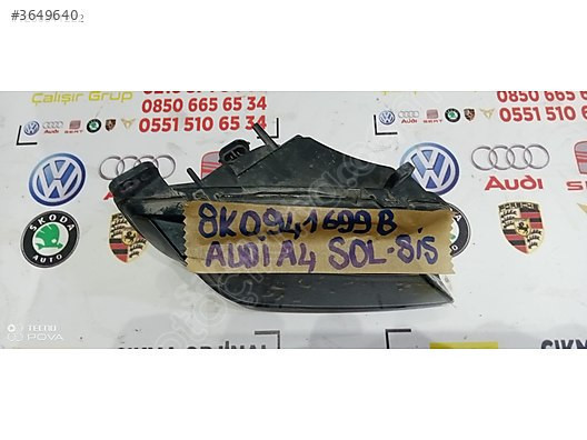 AUDİ A4 2012-2016 SOL SİS FARI OEM 8k0941699b ÇIKMA SÖKME YEDEK