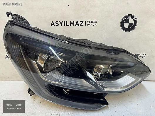 MEGANE 4 SAĞ FAR ORJİNAL TOUCH PAKET 260102686R (LEDLER BEYAZ)