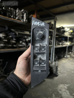 SKODA FABİA ÇIKMA CAM  DÜĞMESİ