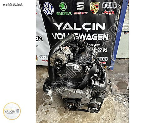 1.9 Dizel BJB BKC Motor Komple - Skoda 120, VW, Seat, Audi Uyumlu