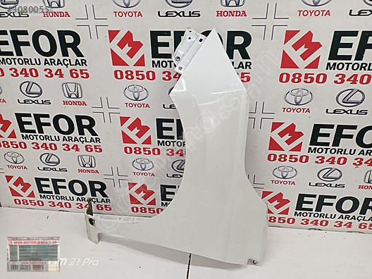 HONDA CİTY SOL ÖN ÇAMURLUK ÇIKMA ORİJİNAL PARÇA 2021-2024