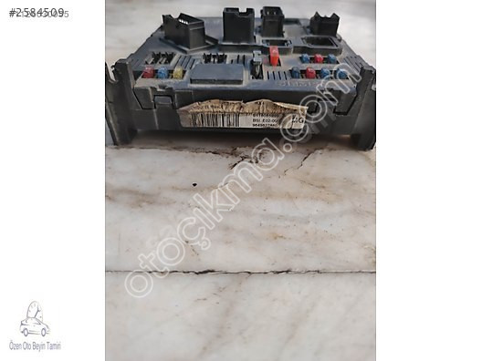 Citroen C2 C3 C4 BSI Beyni BSI E02-00 Sigorta Kutusu 9649627