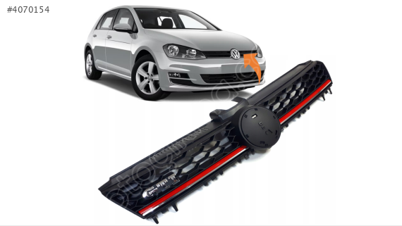 5G0853651AJ VW GOLF7 GTİ 2013-2016 ÖN PANJUR ARMASIZ