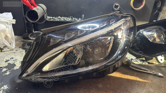 MERCEDES C SERİ W205 TEK MERCEK LED SOL FAR 2059062504