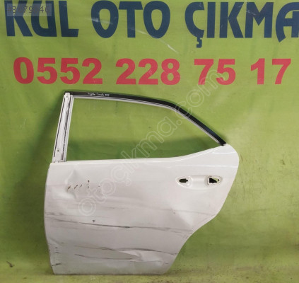 toyopta coralla sol arka kapı