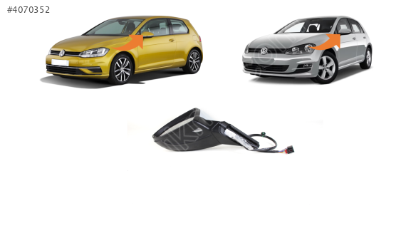 5G1857508DM VW GOLF7 7.5 13 AYNA SOL ELE+ISI+AST+SIN+KAT+KON 9 P