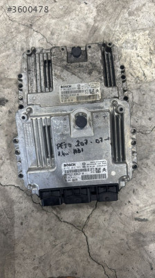 Peugeot 207 1.4 HDI Motor Beyni 0281012523 EDC16C34 9664843480