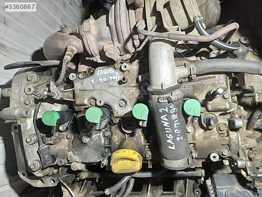 RENAULT LAGUNA 2-2.0 TURBO KOMPLE MOTOR -ÜÇEL OTO