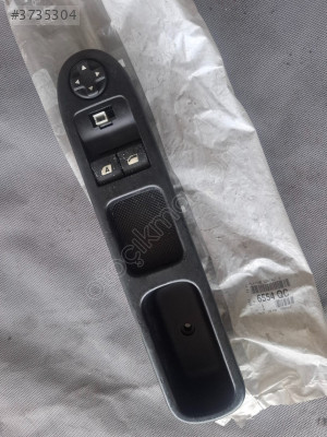 Peugeot 207 C3 cam butonu komple sol 6554QC 7554.QC