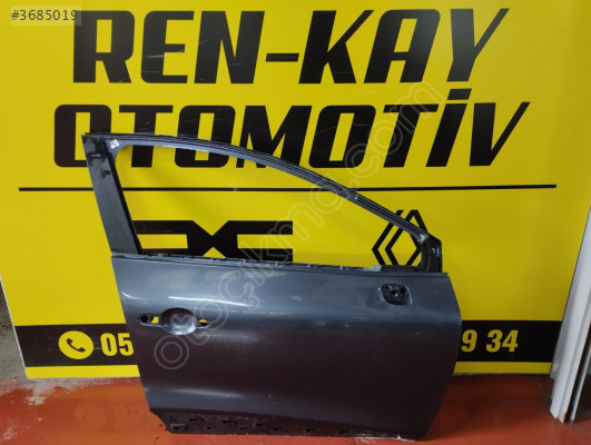 802766252R RENAULT CLİO 4 SAĞ ÖN KAPI FÜME ORJ ÇIKMA RENKAY OTO