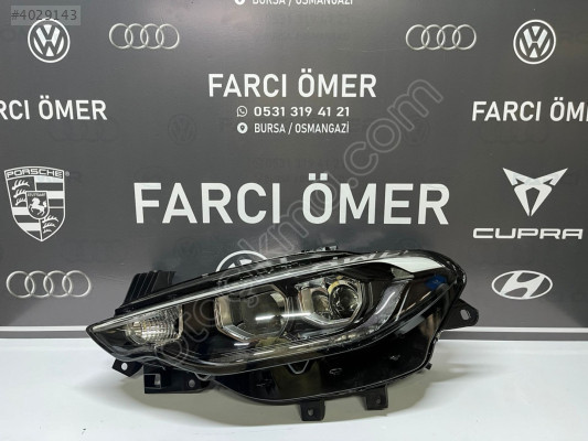 FİAT EGEA SOL ÖN FAR LEDLİ MERCEKLİ ORJİNAL