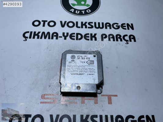 VW GOLF 4 BORA AİRBAG BEYNİ 1J0909603 1J0 909 603 GOLF4 VOLKSWAG