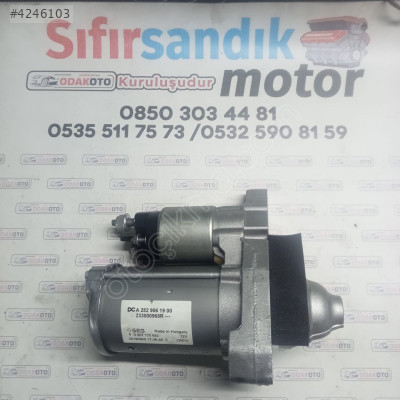 A2829061900 MERCEDES CLA CLS 1,3 TCE SIFIR MARŞ MOTORU