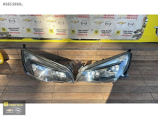 OPEL ASTRA J SAĞ SOL ÖN FAR ÇIKMA SÖKME YEDEK PARÇA