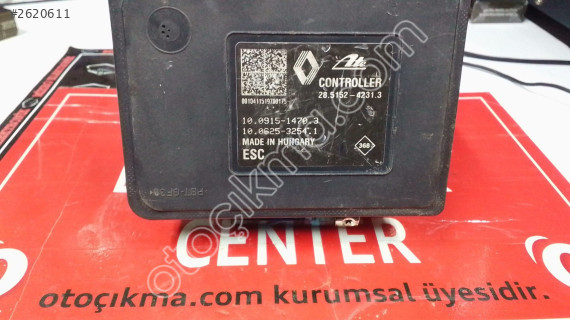 28.5152-4231.3 10.0915-1470.3 RENAULT MEGANE ABS BEYNİ