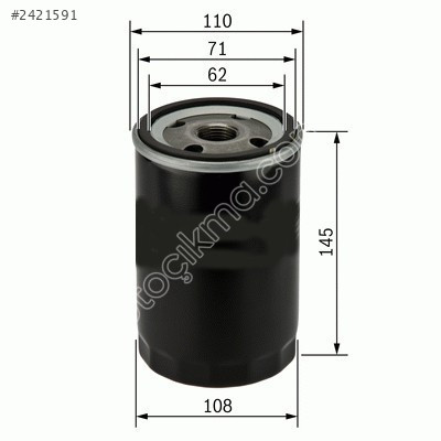 7700860823  YAĞ FİLTRESİ MASTER MOVANO JUMPER TRAFİC