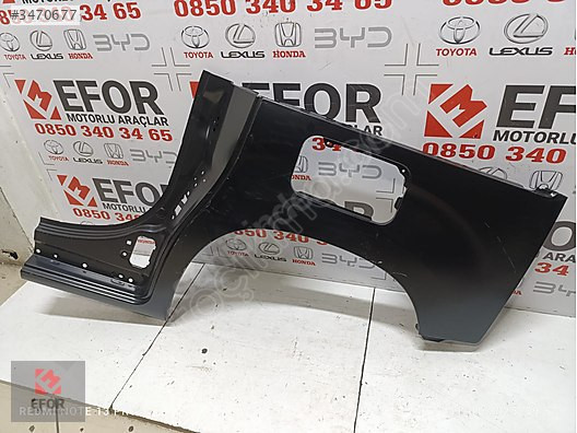 TOYOTA PROACE SOL ARKA ÇAMURLUK SIFIR ORİJİNAL YEDEK PARÇA