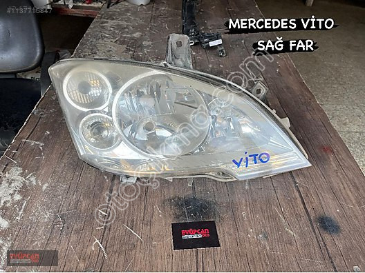 2011-2013 Model Mercedes Vito Sağ Far Orjinal - Eyupcan Oto