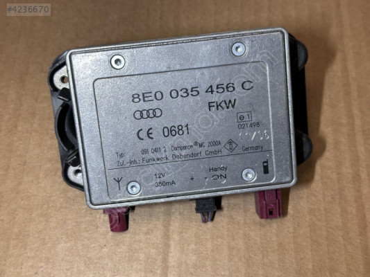 AUDI A3 A4 A5 A6 Q7 TELEFON ANTENİ 8E0035456C