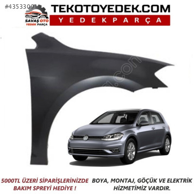 GOLF 7.5 ÖN ÇAMURLUK SAĞ SOL 2017 VE ÜZERİ / KAMPANYA