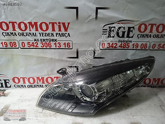 RENAULT MEGAN 3 SOL FAR MERCEKLİ XENON ORJINAL HATASIZ