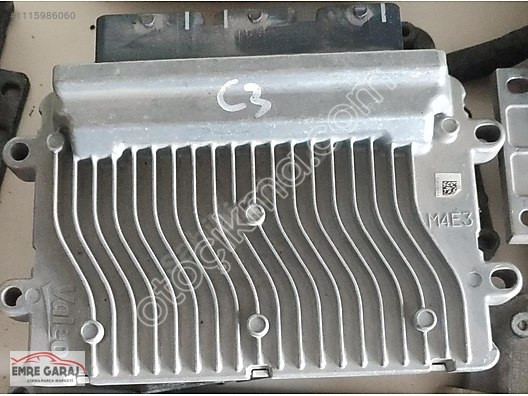 Citroen C3 Motor Beyni CMDE9675916480 ------ 207 Motor beyni