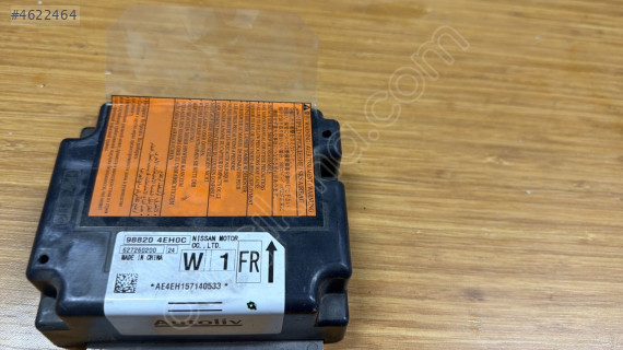 2015-19 MODEL NİSAN QASHQAİ ORJ ÇIKMA AİRBAG BEYNİ 627260200