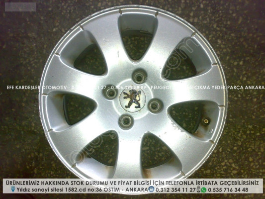 PEUGEOT 307 XT ÇIKMA 15inç JANT TAKIMI