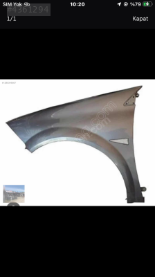 Megane 2 sol çamurluk 03-10