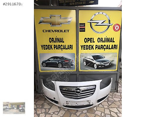 Opel insignia makyajsız kasa dolu ön tampon ORJİNAL OTO OPEL