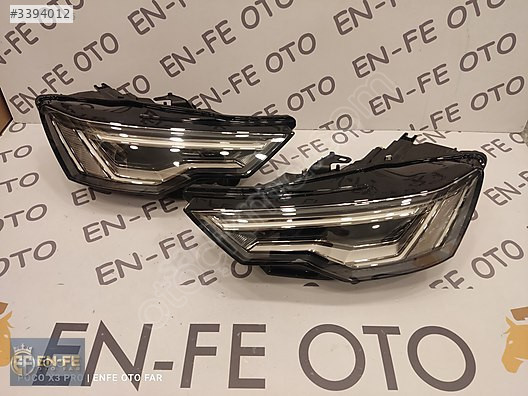 AUDİ A6 C8 LED XENON SOL FAR ORJİNAL