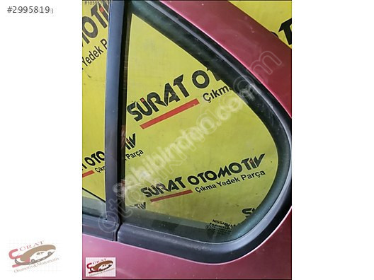 NİSSAN PRİMERA 2000 MODEL SAĞ VE SOL ARKA KAPI KELEBEK CAM ÇIKMA