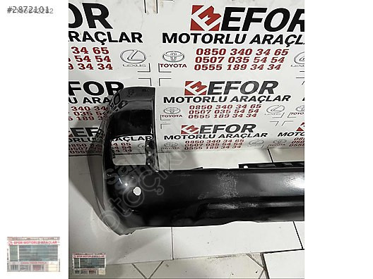 TOYOTA LAND CRUISER ARKA TAMPON ÇIKMA ORJİNAL YEDEK PARÇA