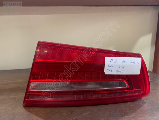 AUDİ A6 LEDLİ SAĞ İÇ STOP  VE TÜM ÇIKMA ORJİNAL