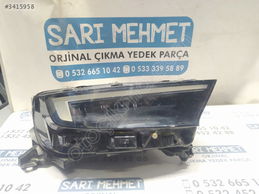 ÇIKMA OPEL MOKKA FULL LED SAĞ ÖN FAR 9834007980